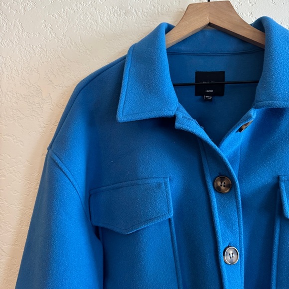 Love Tree Vibrant Blue Utility Jacket - Picture 3 of 6